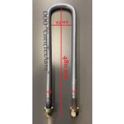 Стремянка задняя HOWO (круглая) 24*93*480 AZ9725520053