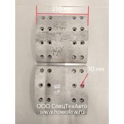 Накладка тормозная задняя карьерный самосвал HOWO 