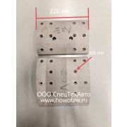 Накладка тормозная задняя J6 AOE 3502406-AOE/3502407-AOE