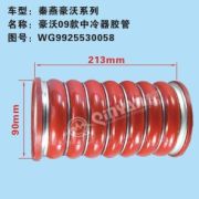 Патрубок интеркулера A7 D10 D12 QINYAN WG9925530058/1 WG9925530058/1