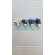 Фитинг с резьбой угловой ф6 